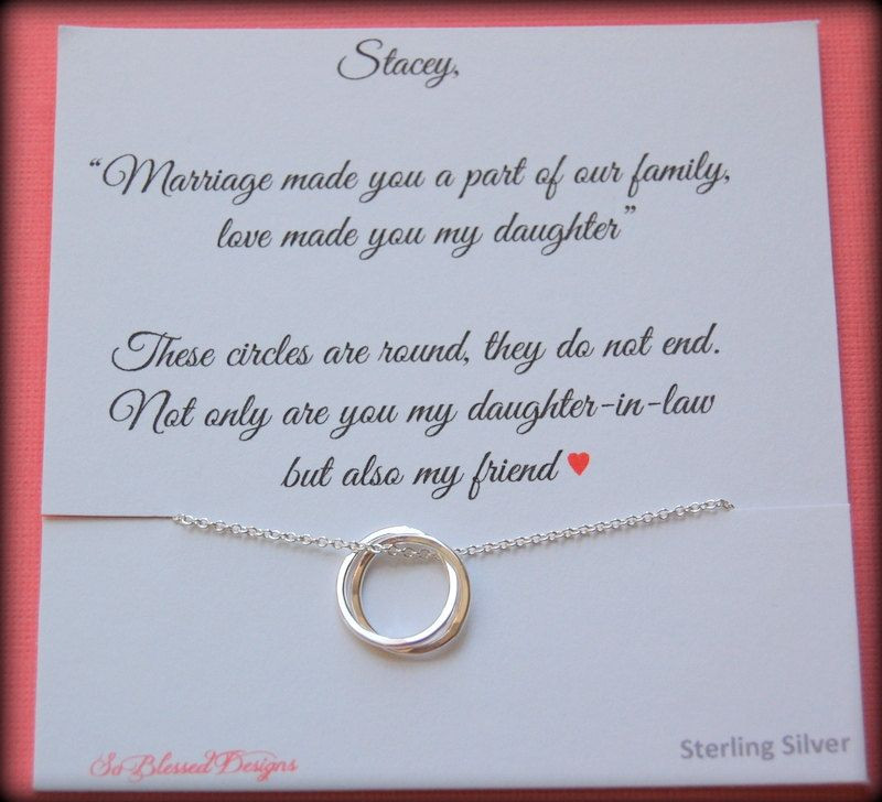 Mother'S Day Gift Ideas For Daughter In Law
 Gift for new daughter in law From mother in law daughter