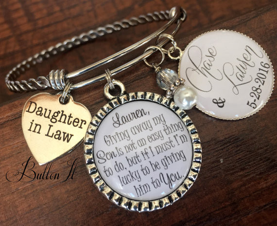Mother'S Day Gift Ideas For Daughter In Law
 Daughter in law t BANGLE bracelet future daughter in law