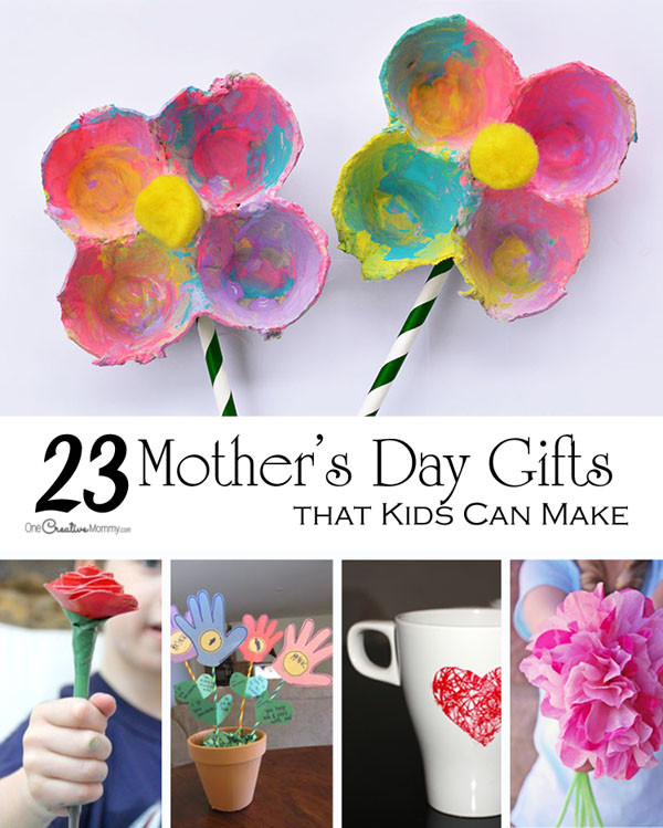 Mother'S Day Gifts From Kids
 Mother s Day Crafts for Kids onecreativemommy