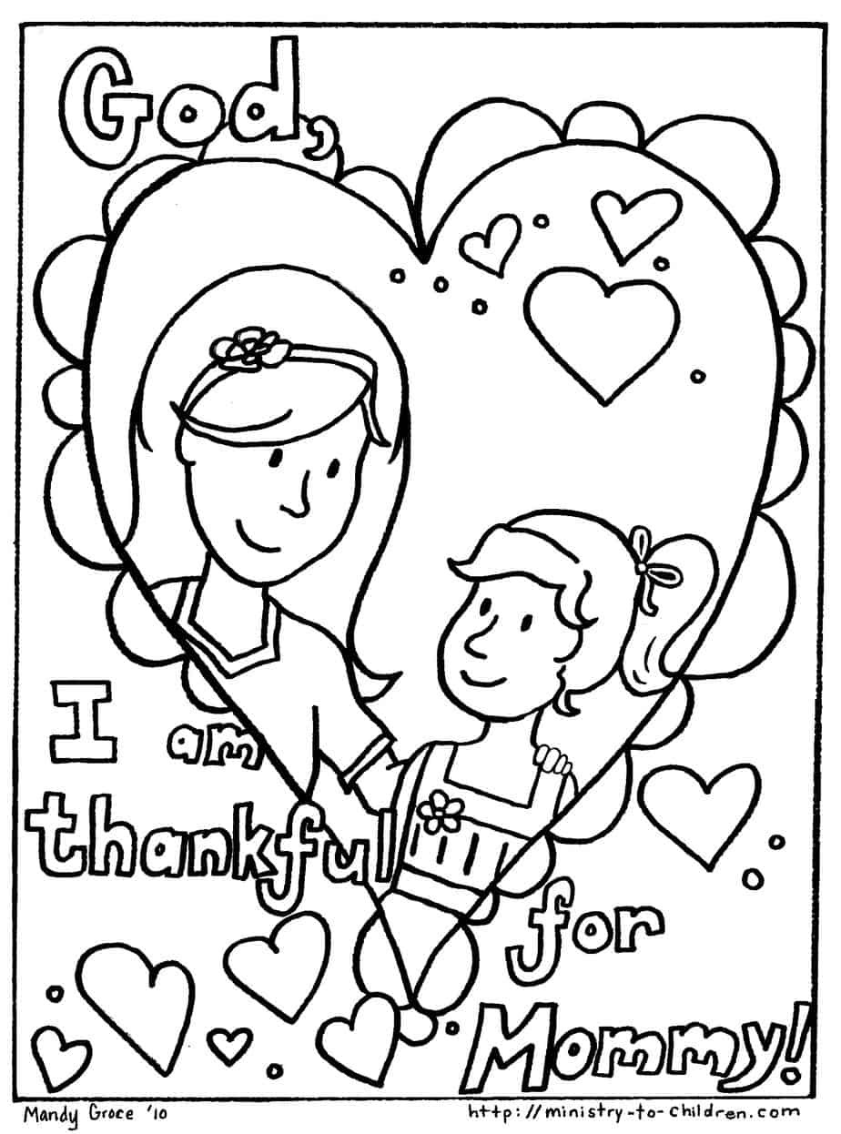 Mothers Day Coloring Pages For Toddlers
 Mother s Day Coloring Pages Free Easy Print PDF