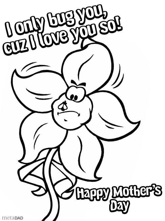 Mothers Day Coloring Pages For Toddlers
 Free Coloring Pages Free Mother s Day Coloring Pages