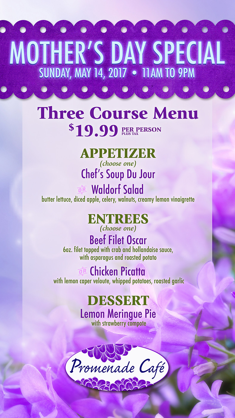 Mothers Day Dinner Restaurant
 Mother s Day Special Rampart Casino