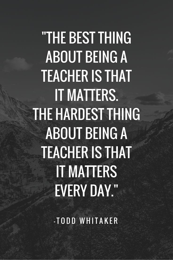 Motivational Quotes For Teachers
 15 Inspirational Quotes for Teachers in the New Year