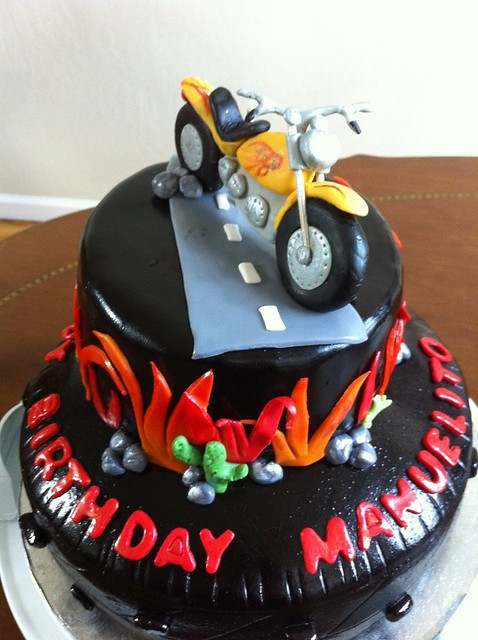 Motorcycle Birthday Cakes
 Motorcycle birthday cake