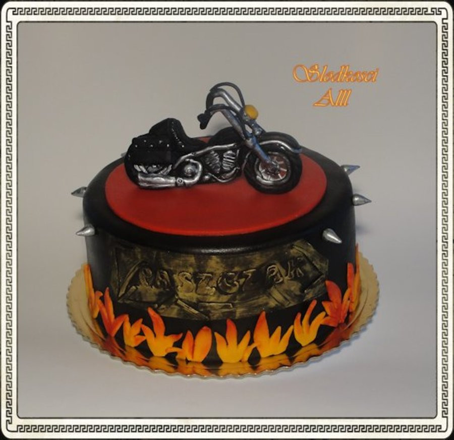 Motorcycle Birthday Cakes
 Motorcycle Birthday Cake CakeCentral