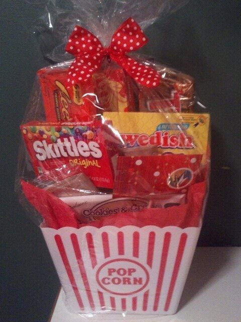Movie Theater Gift Basket Ideas
 Movie Theater Gift Basket by Selkie gal