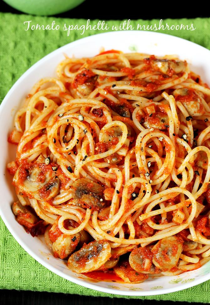 Mushroom Spaghetti Sauce Recipe
 Question to All the Foo s