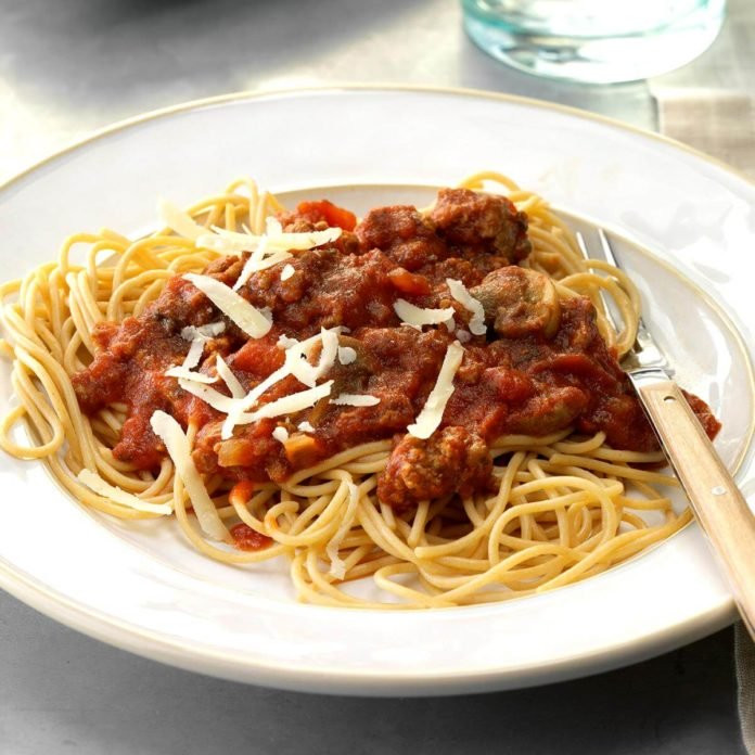Mushroom Spaghetti Sauce Recipe
 Mushroom Beef Spaghetti Sauce Recipe
