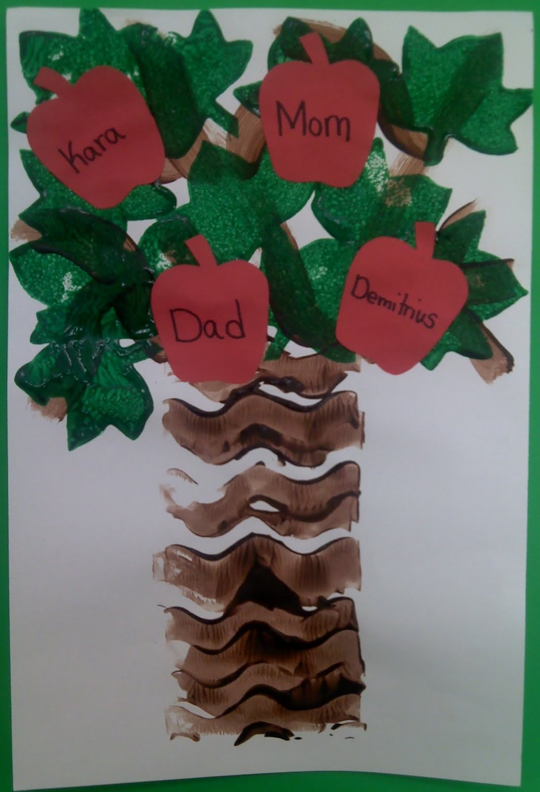 The top 25 Ideas About My Family Craft Ideas for Preschool - Home