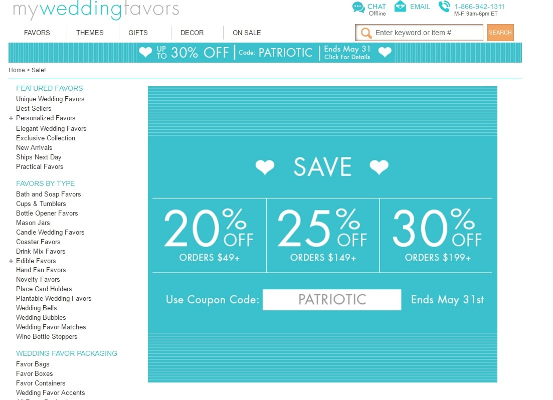 My Wedding Favors Coupon
 f My Wedding Favors Coupon Code & Promo Codes