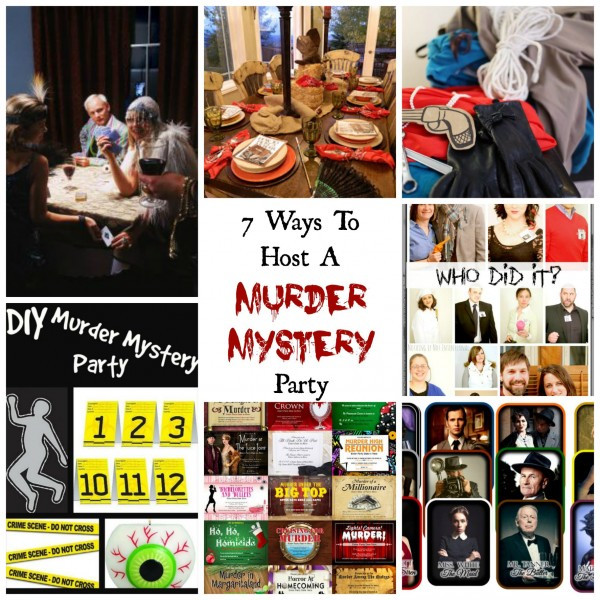 Mystery Dinner Party For Kids
 7 Ways To Host A Killer Murder Mystery Party – Party Ideas