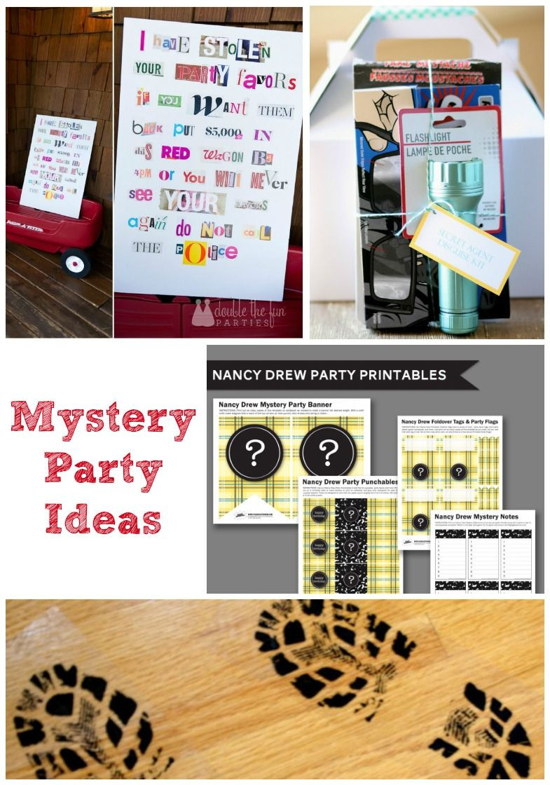 Mystery Dinner Party For Kids
 Mystery Birthday Party Ideas party idea
