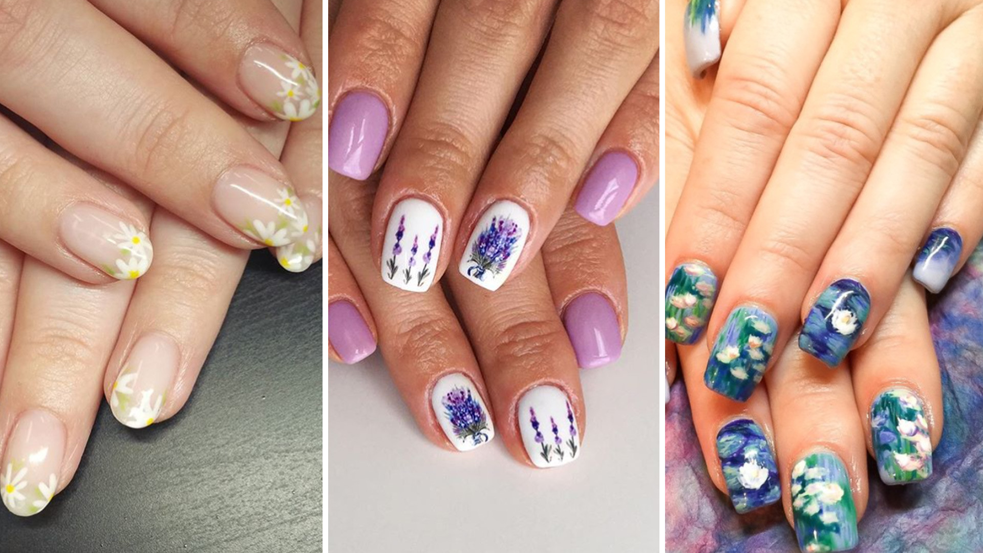 Nail Art Designs Images
 21 Floral Nail Art Designs That Are Perfect For The Summer