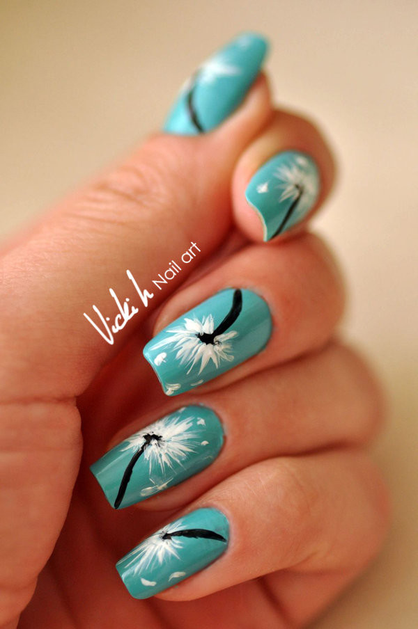 Nail Art Designs Images
 15 Cute Dandelion Nail Art Ideas And Tutorials