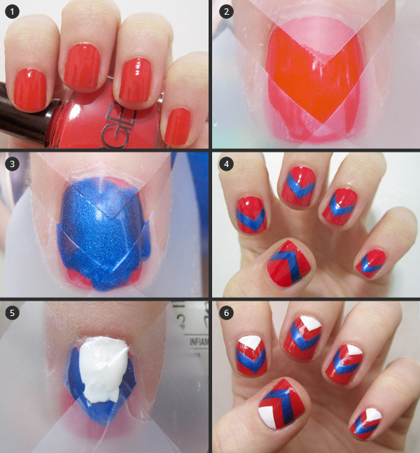 Nail Art Designs Step By Step
 Cool And Easy Step By Step Nail Art Designs Hative