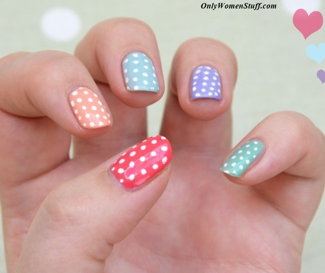 Nail Art For Kids
 The coolest nail designs for kids easy to make at home