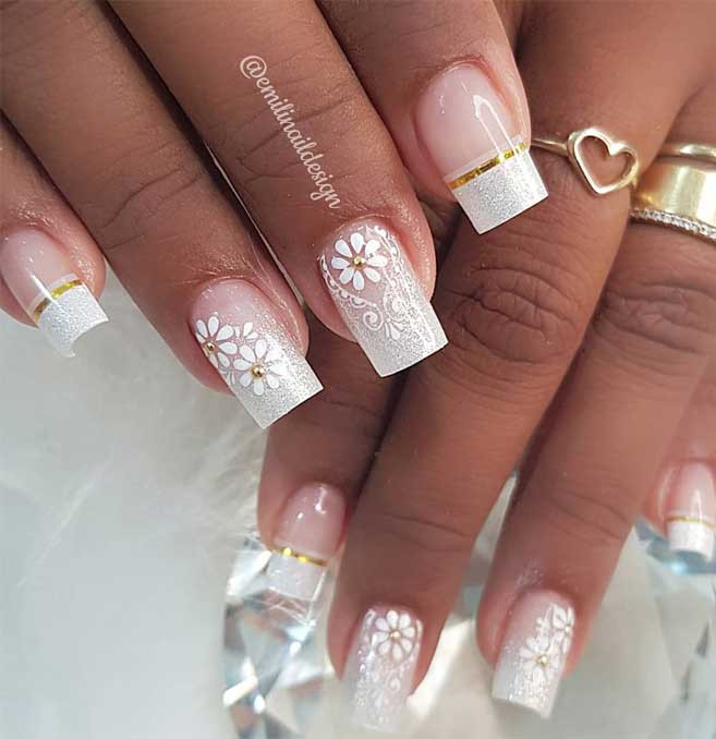 Nail Art For Wedding Guest
 The most stunning wedding nail art designs for a real “wow”
