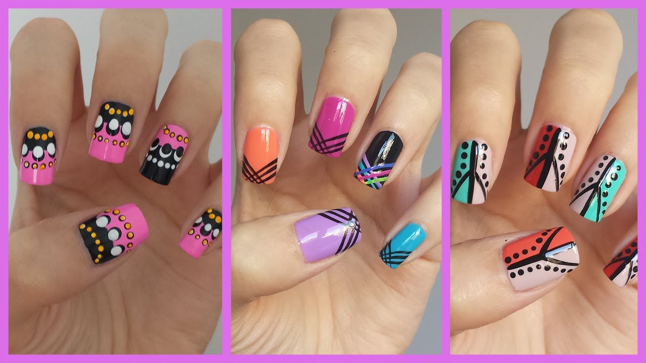 Nail Art Images
 Easy Nail Art For Beginners 12