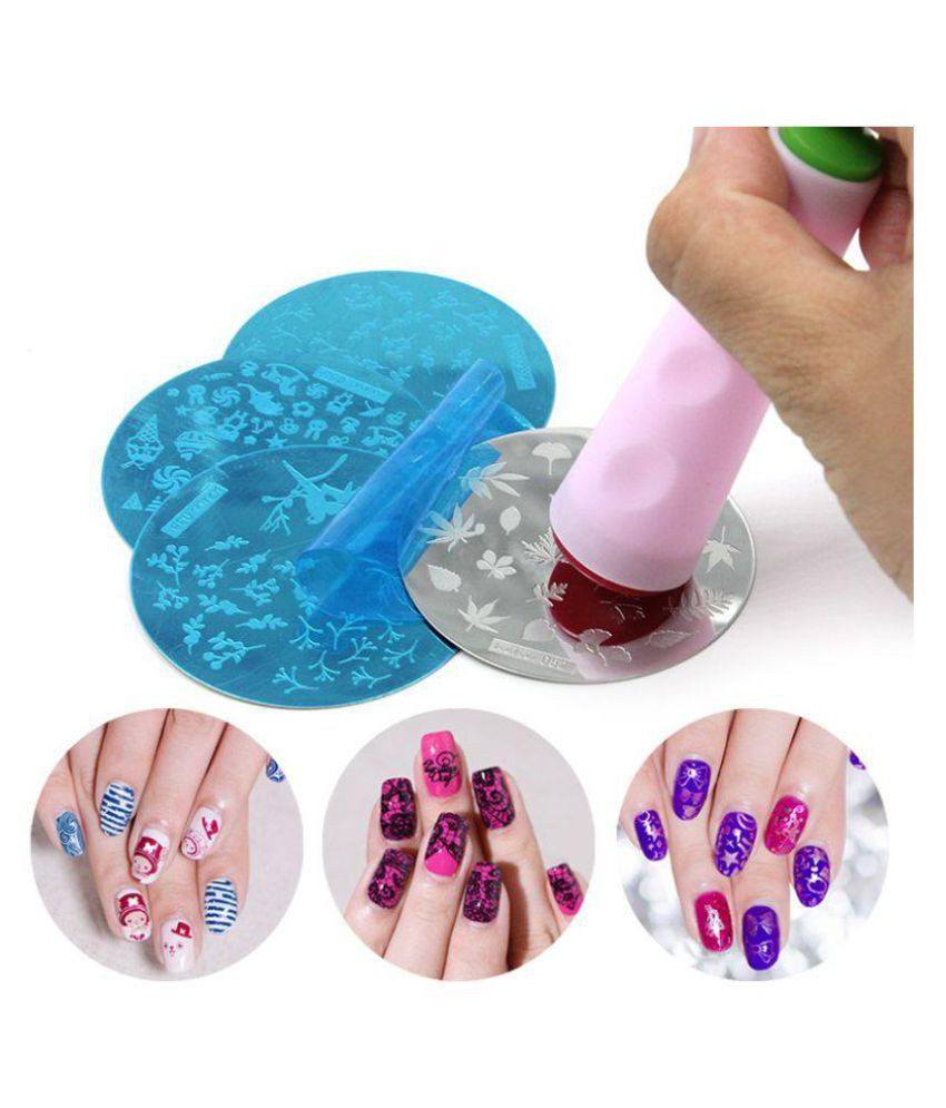 Nail Art Stamping Kit
 Imported Nail Art Stamping Kit With 5 Image Plate Gift For
