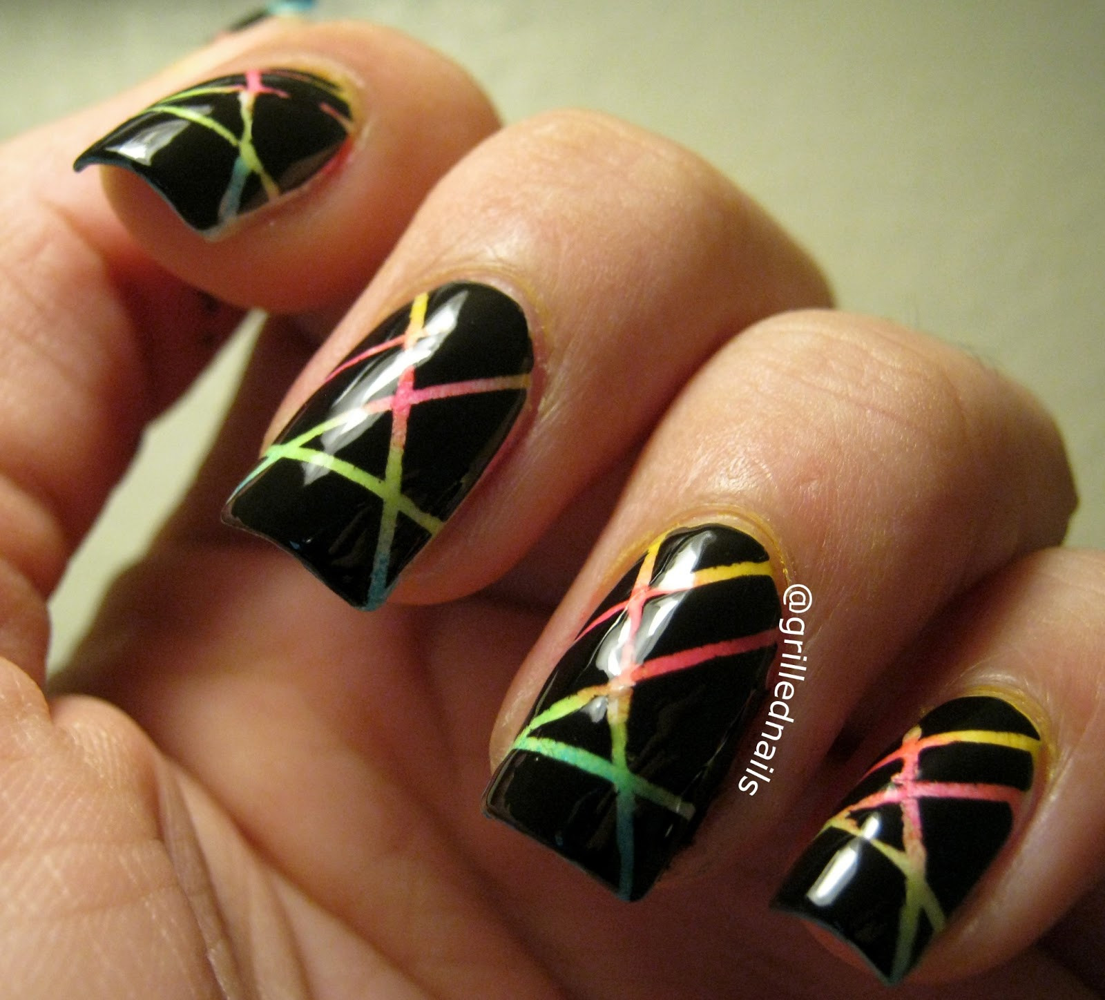 Nail Art Tape
 Nail Art Designs With Tape
