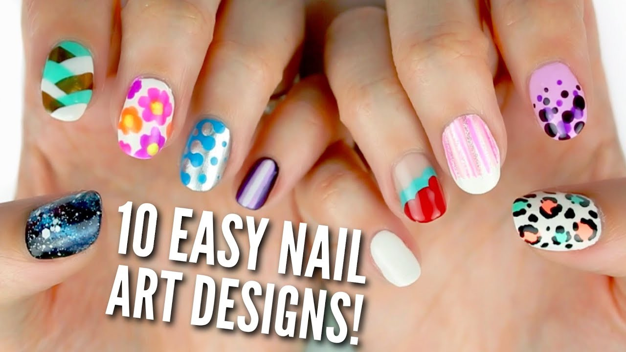 Nail Art Video Easy
 10 Easy Nail Art Designs for Beginners The Ultimate Guide