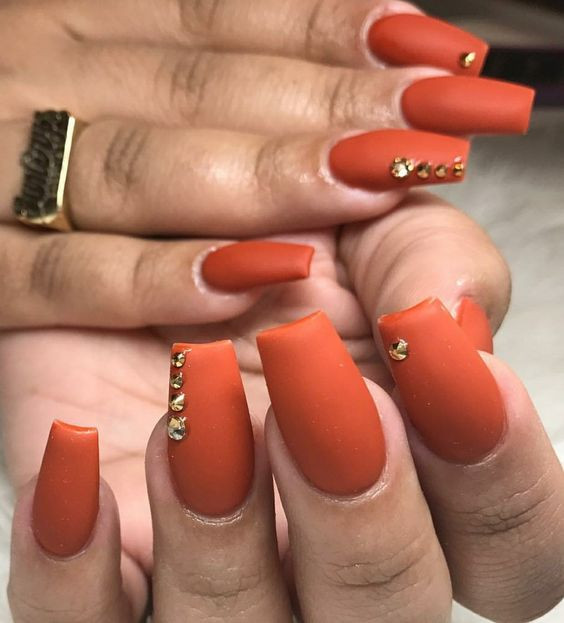 Nail Colors For Fall
 55 Fall Matte Nail Colors to Try This Year Koees Blog