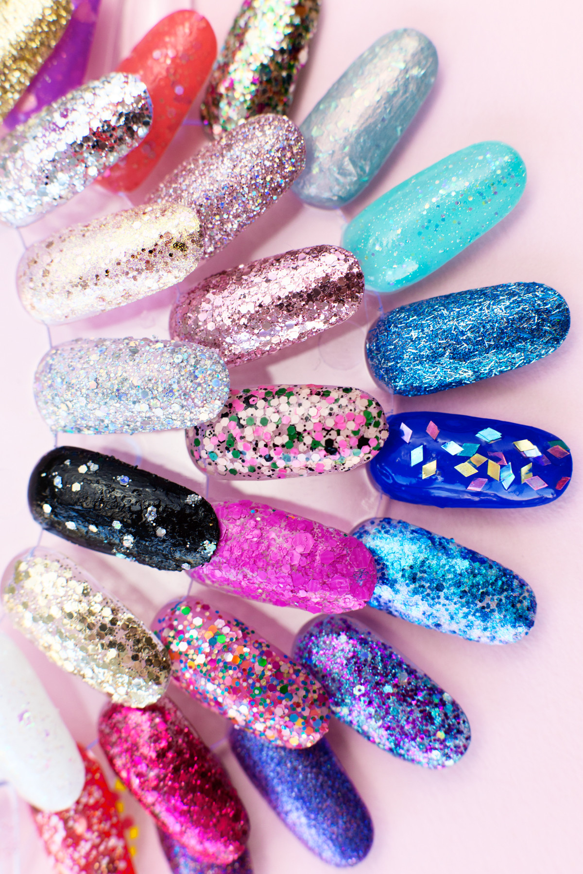 Nail Colors With Glitter
 How To Remove Glitter Nail Polish Our 30 Favorite