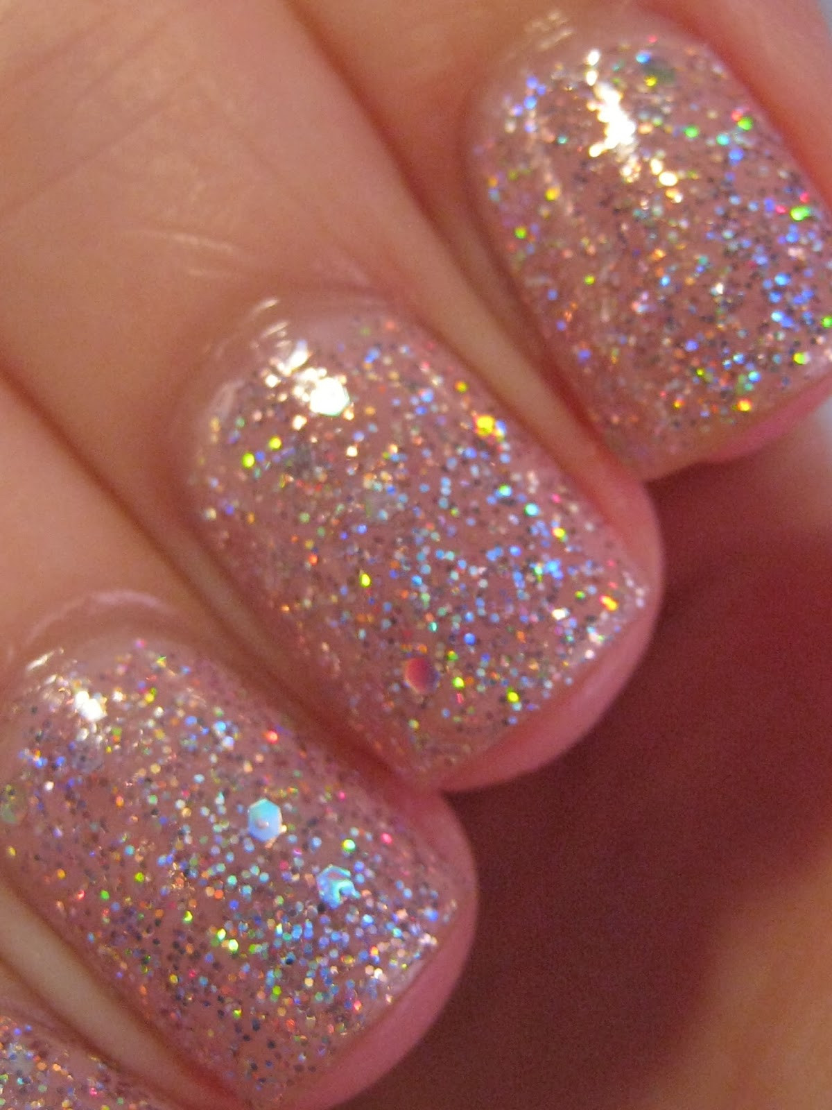 Nail Colors With Glitter
 Naily perfect Topshop Adrenaline swatch