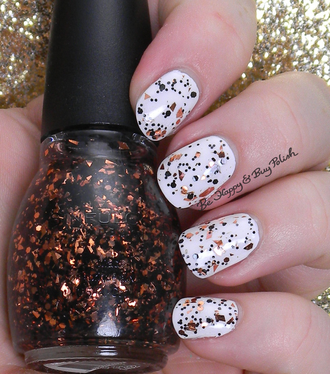 Nail Colors With Glitter
 Sinful Colors Halloween Glitter nail polishes