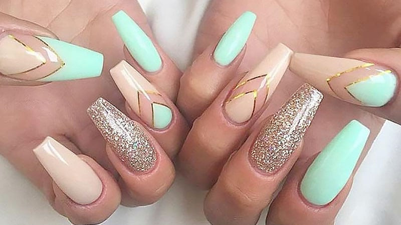 Nail Designs For Coffin
 20 Beautiful Coffin Shape Nail Designs FlawlessEnd
