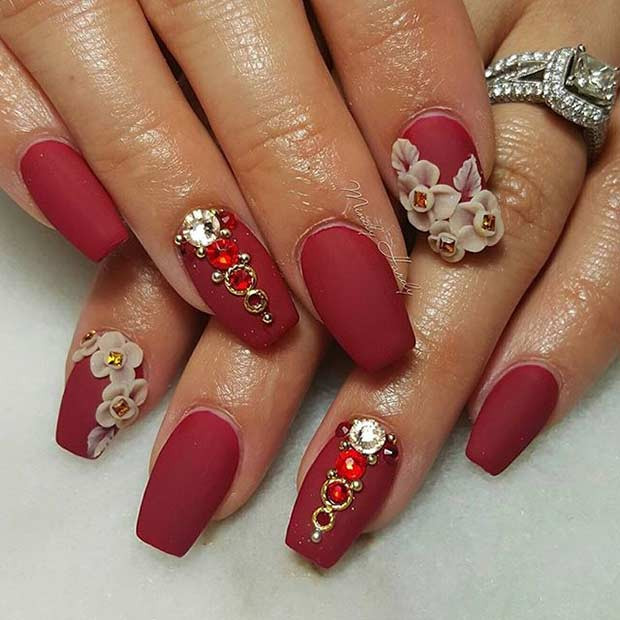 Nail Designs For Coffin
 31 Trendy Nail Art Ideas for Coffin Nails