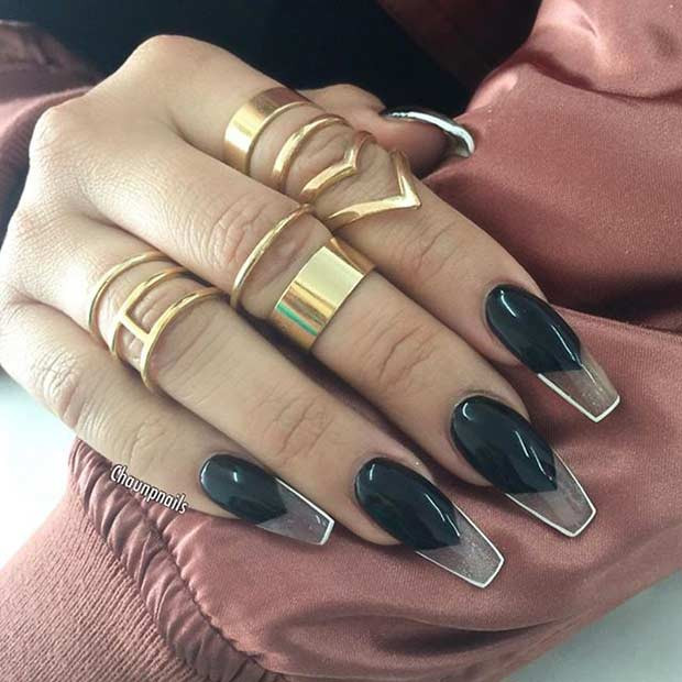 Nail Designs For Coffin
 31 Trendy Nail Art Ideas for Coffin Nails
