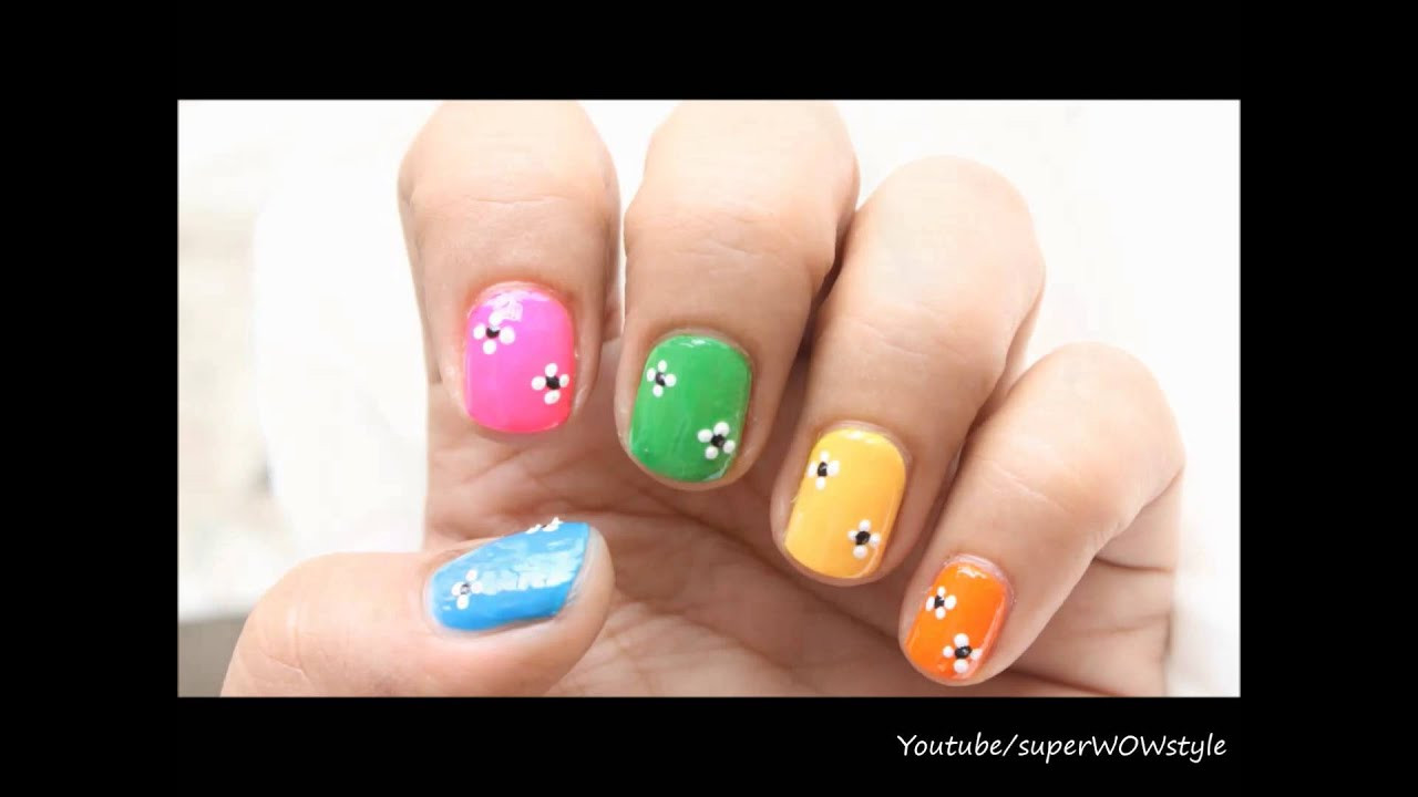 Nail Designs For Kids
 Easy Nail Designs For Kids & Beginners Nail Art Using