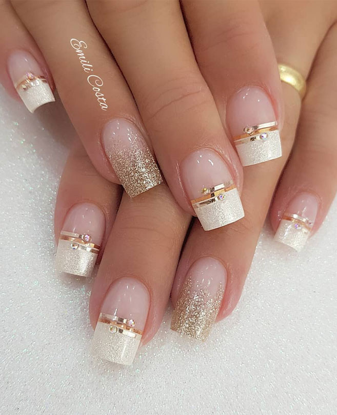 Nail Designs For Wedding Day
 100 Beautiful wedding nail art ideas for your big day