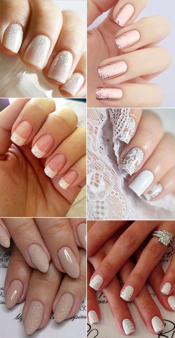 Nail Designs For Wedding Day
 12 Perfect Bridal Nail Designs for Your Wedding Day Oh