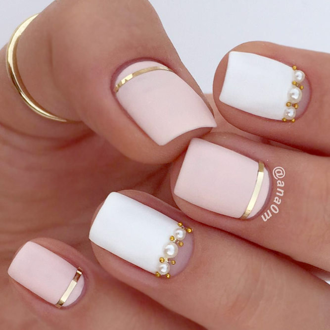 Nail Designs For Wedding Day
 Wedding Nails With Initials Nail Ftempo