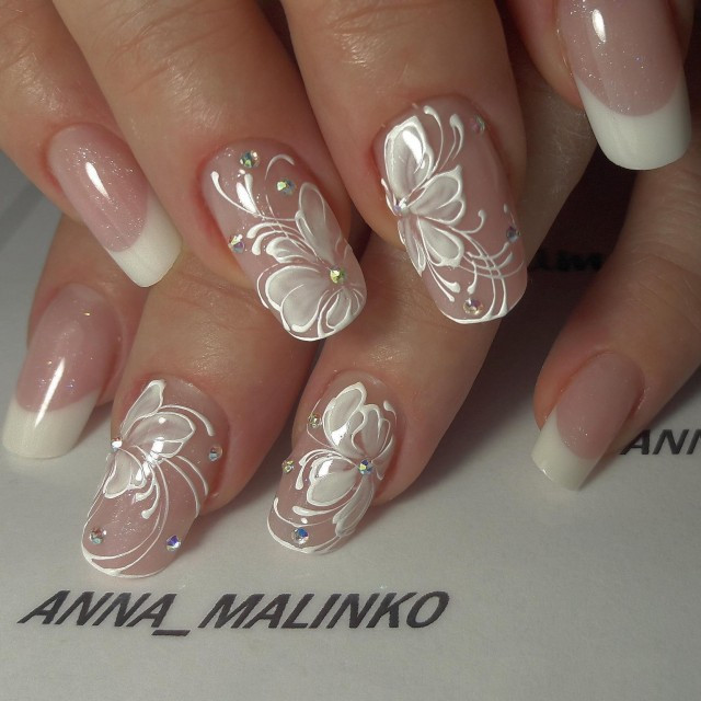 Nail Designs For Weddings
 Bridal Nails Designs and Ideas