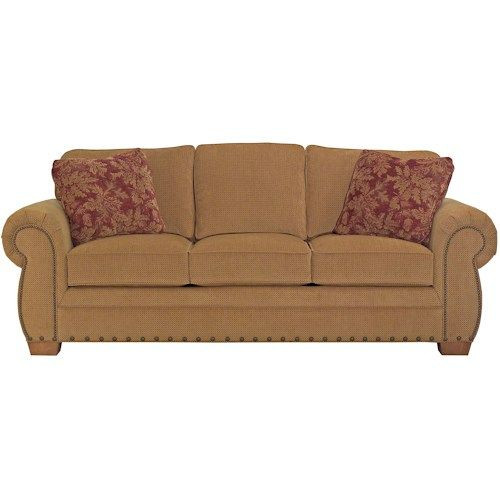 Nail Designs Hermitage Pa
 Broyhill Furniture Cambridge Casual Style Sofa with Nail