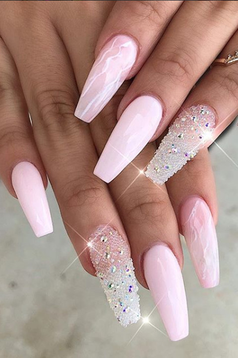 Nail Designs On Coffin Nails
 12 Ways to Wear Coffin Shaped Nails — Design Ideas for