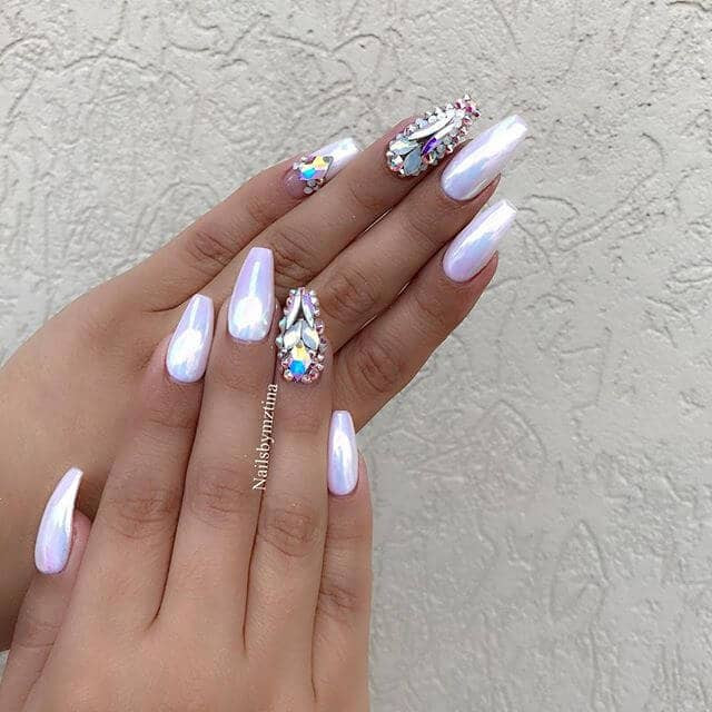 Nail Designs On Coffin Nails
 50 Awesome Coffin Nails Designs You’ll Flip For in 2020