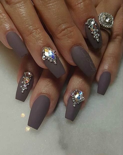 Nail Designs On Coffin Nails
 31 Trendy Nail Art Ideas for Coffin Nails