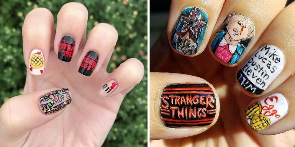 Nail Designs Pics
 These Stranger Things Inspired Nail Designs Are Totally
