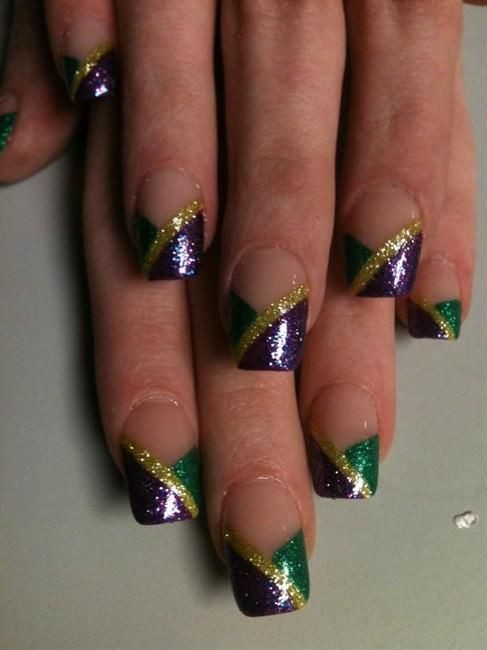 Nail Designs Pics
 1000 images about Mardi Gras Nail Designs on Pinterest