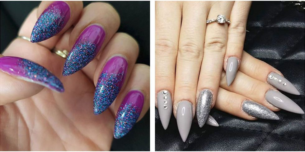 Nail Designs Stiletto
 13 Cute Stiletto Nail Designs Best Ideas for Long and