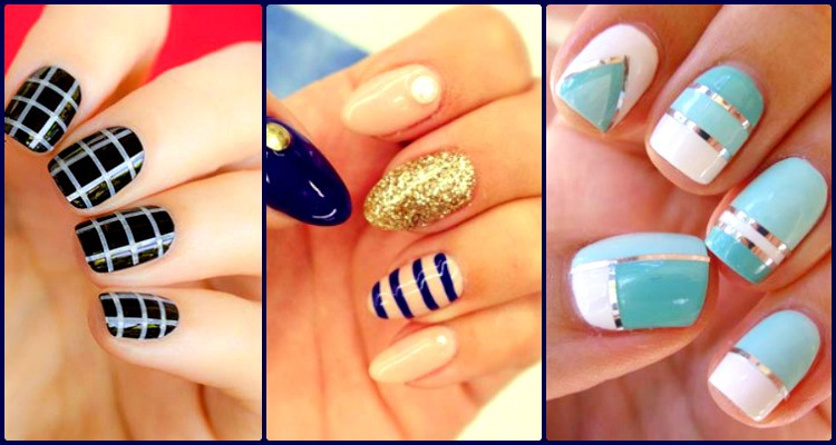 Nail Designs Stripes
 20 Coolest Striped Striped Nail Art Designs And Ideas