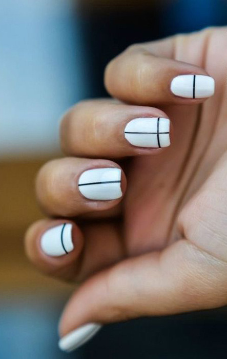 Nail Designs With Lines
 Spring Nail Art Design Trends 2016