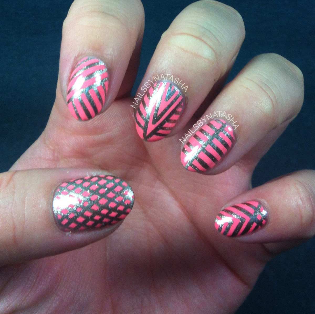 Nail Ideas With Tape
 Nails By Natasha First Striping Tape Designs