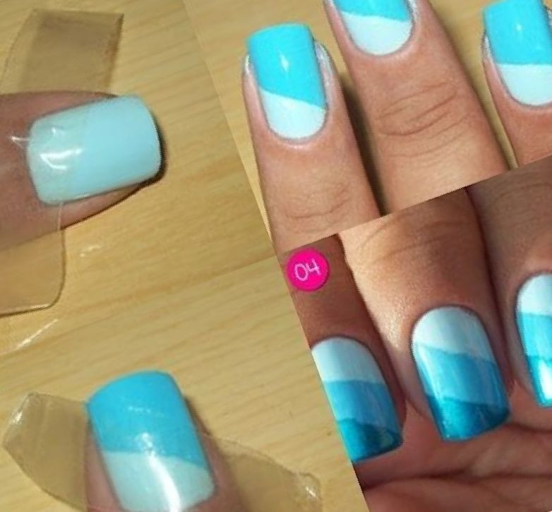 Nail Ideas With Tape
 Nails Easy Design Steps 29 Best StylePics