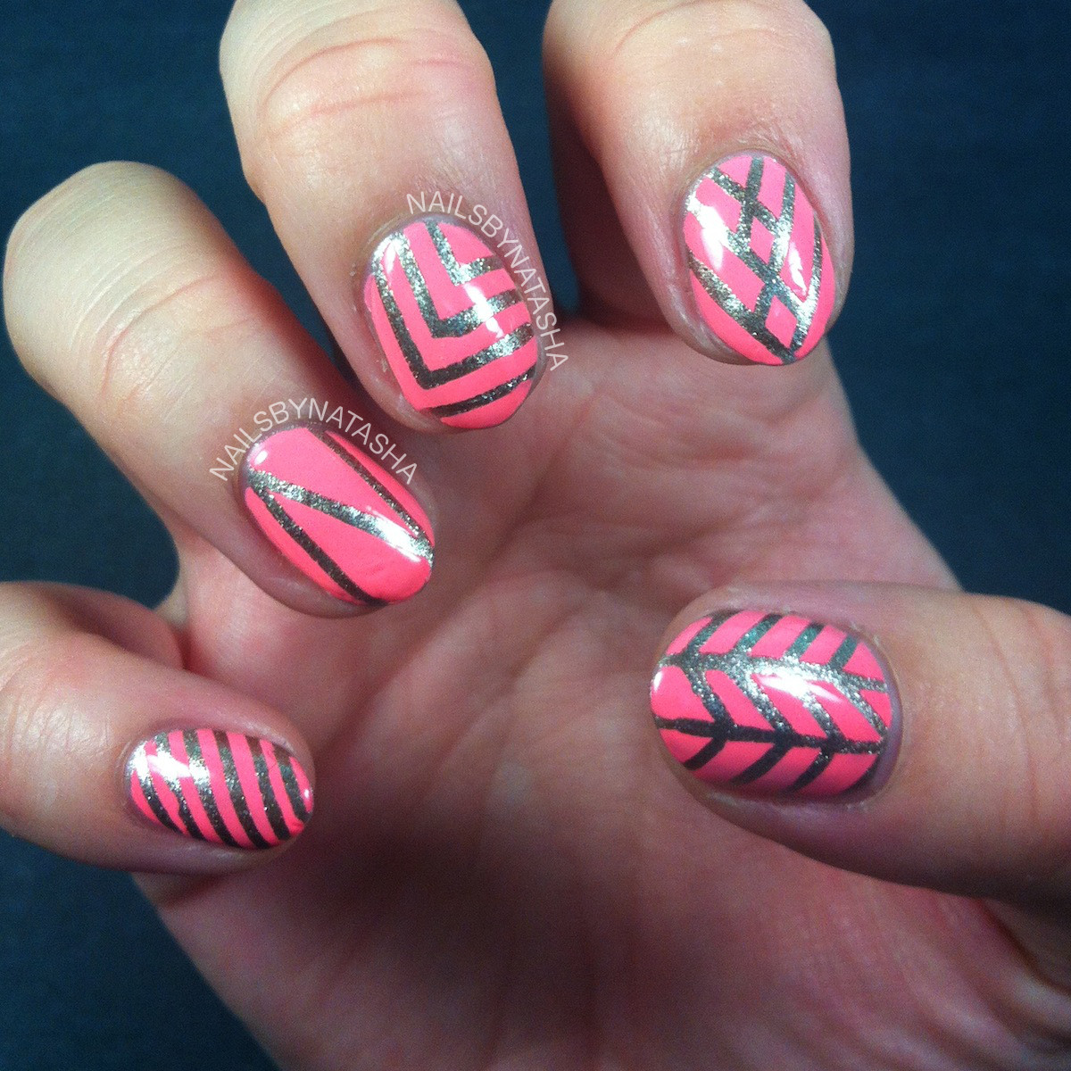 Nail Ideas With Tape
 Nails By Natasha First Striping Tape Designs