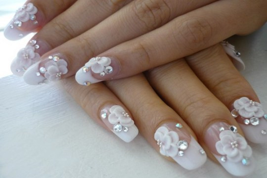 Nails Design For Wedding
 Best White Wedding Nails Ideas & Gels for Brides